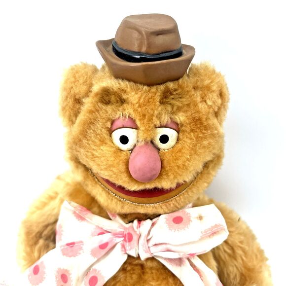 VINTAGE FOZZIE BEAR MUPPETS PLUSH DOLL JIM HENSON Direct Connect Intl 12” 1989 - Picture 4 of 8